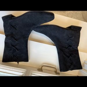 Armani suede boots - NEW
